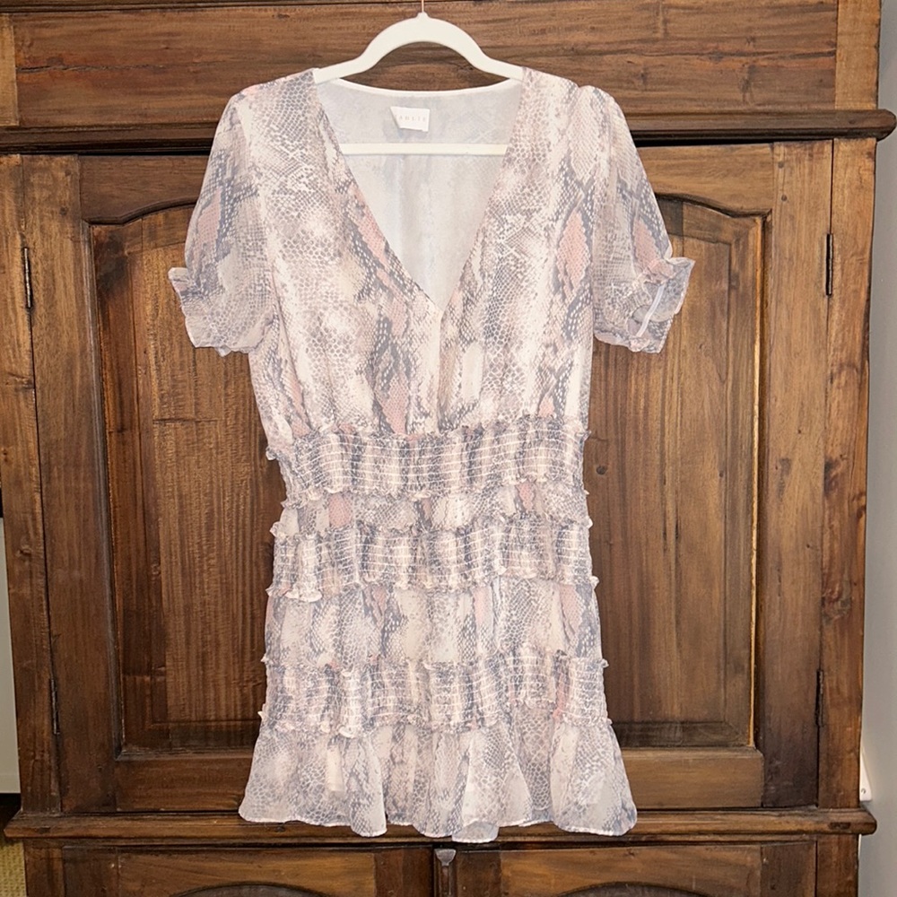 Karlie Snakeskin Dress